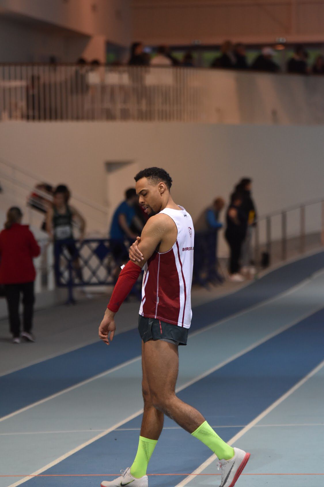 compétition en salle athlète bordeaux athlé