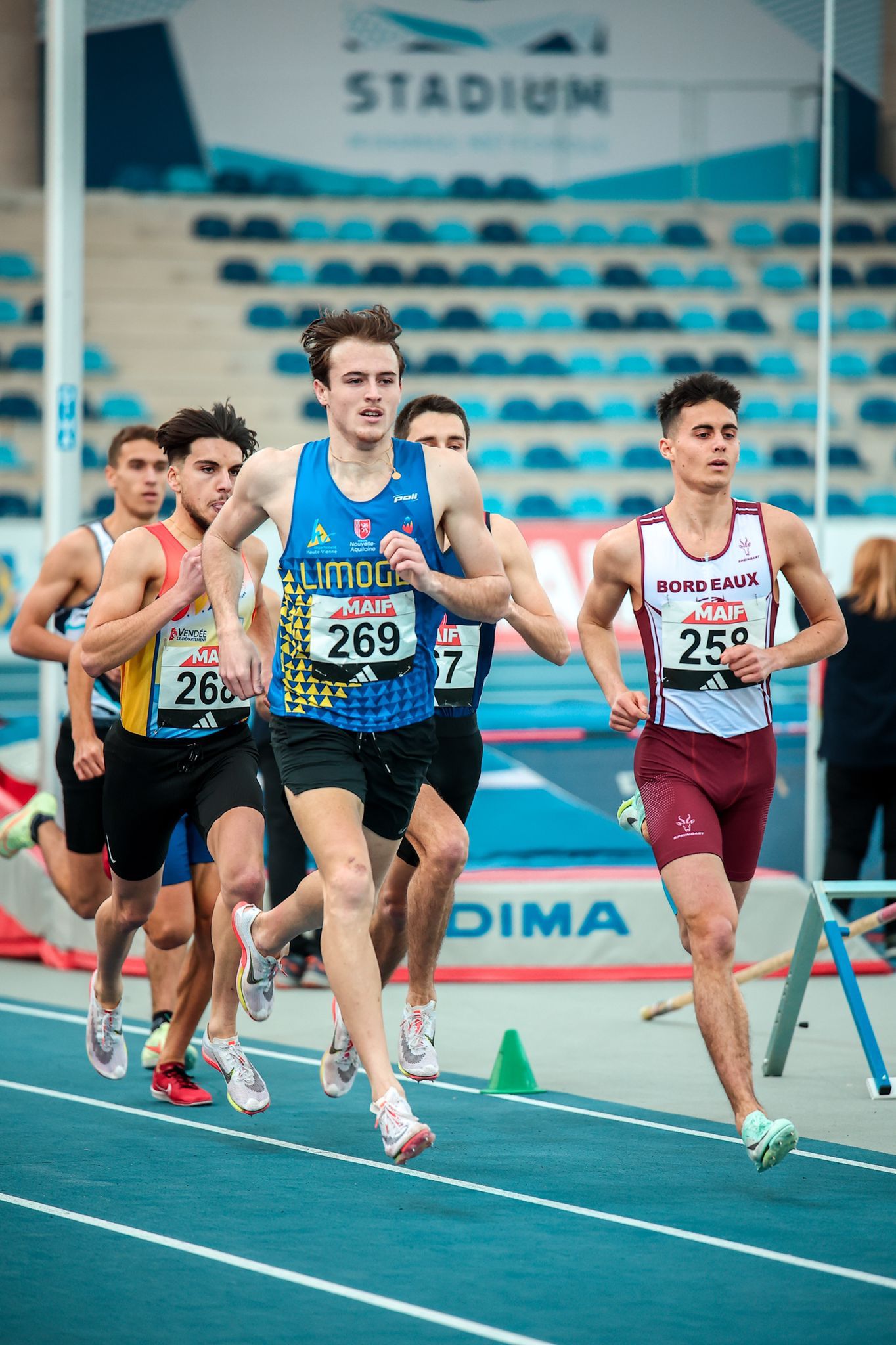 Elliot Charrier 800m bordeaux athlé championnat de france