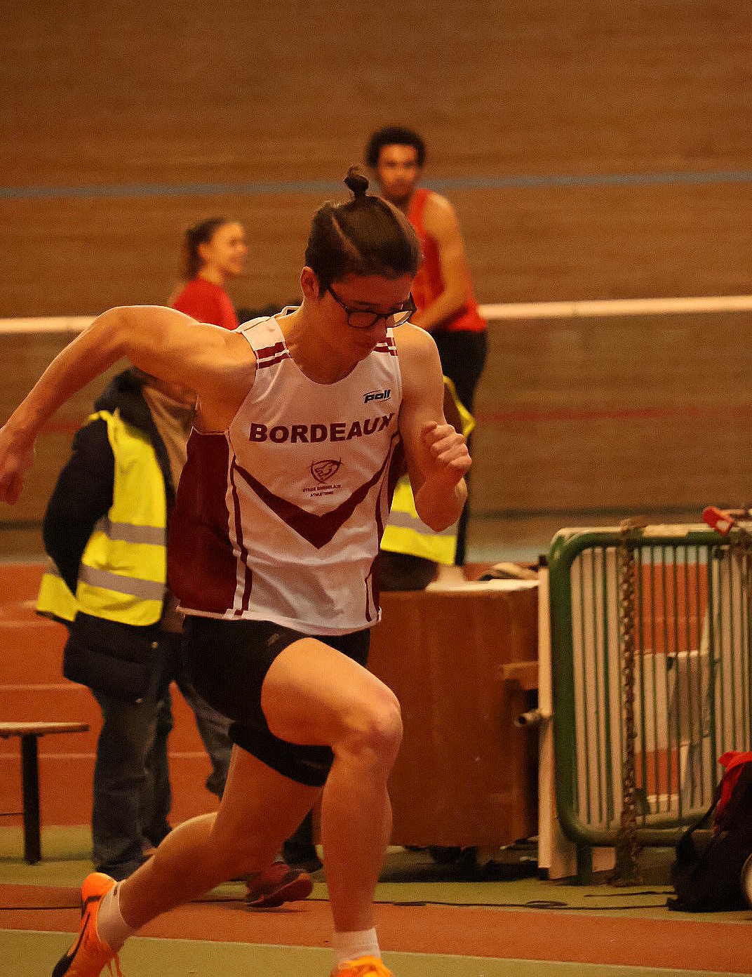sprinteur bordeaux athlé championnat régionaux en salle