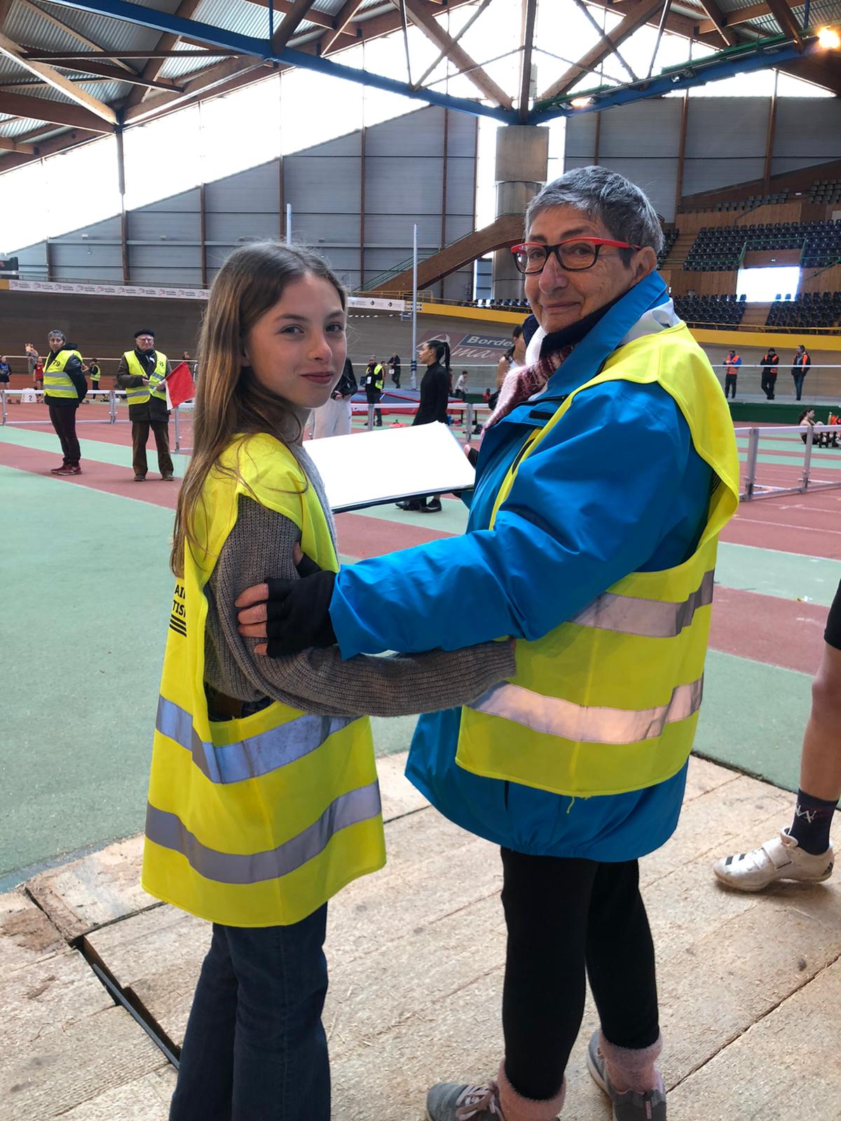 juges bordeaux athlé championnat LANA U16