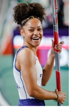 Marie-Julie BONNIN bordeaux athlé championnat d'europe en salle