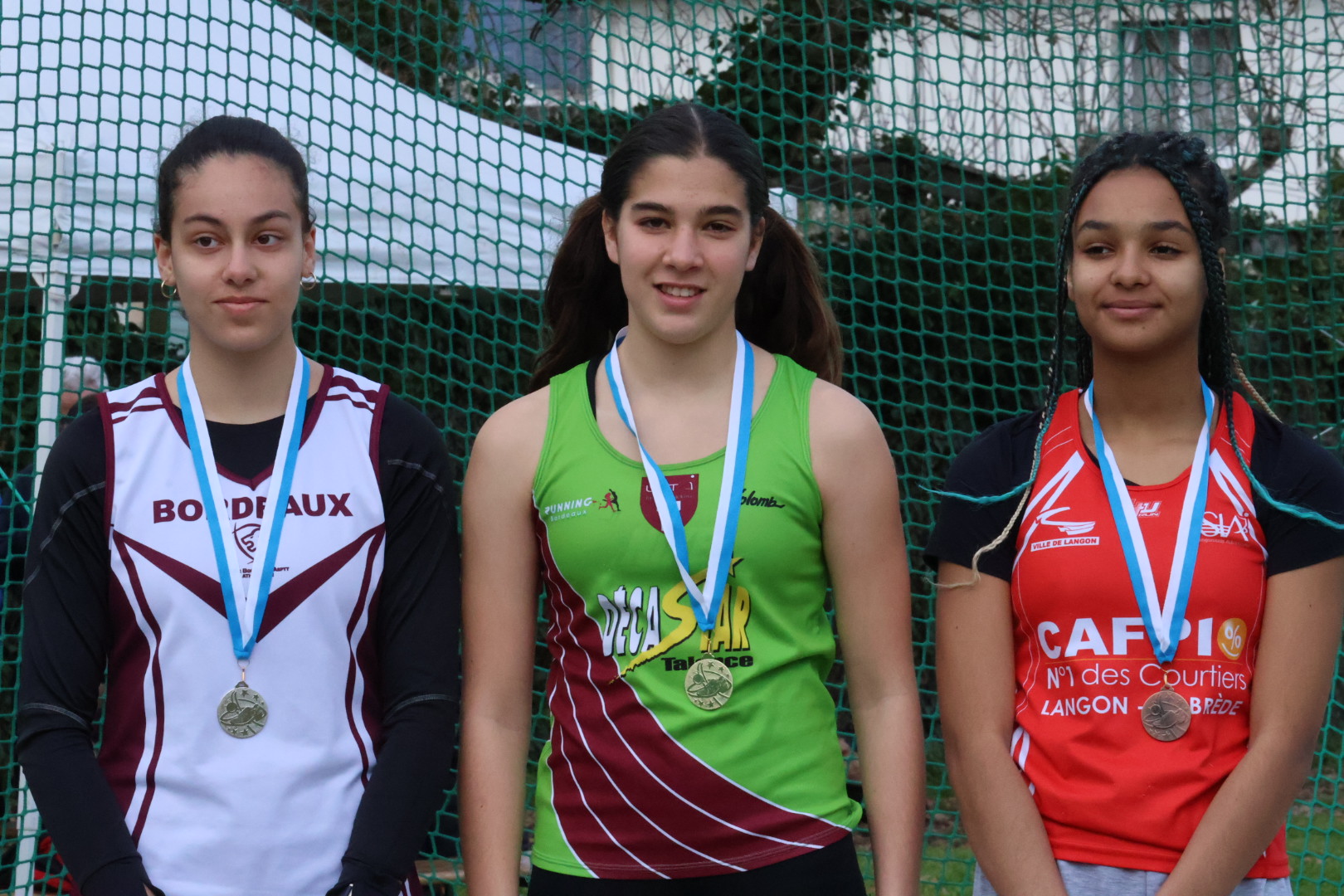 Louise ENGRAND vice-championne de gironde du javelot