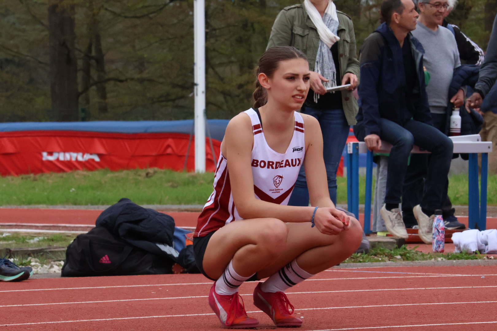 athlète bordeaux athlé Critérium U4/U16 Cenon