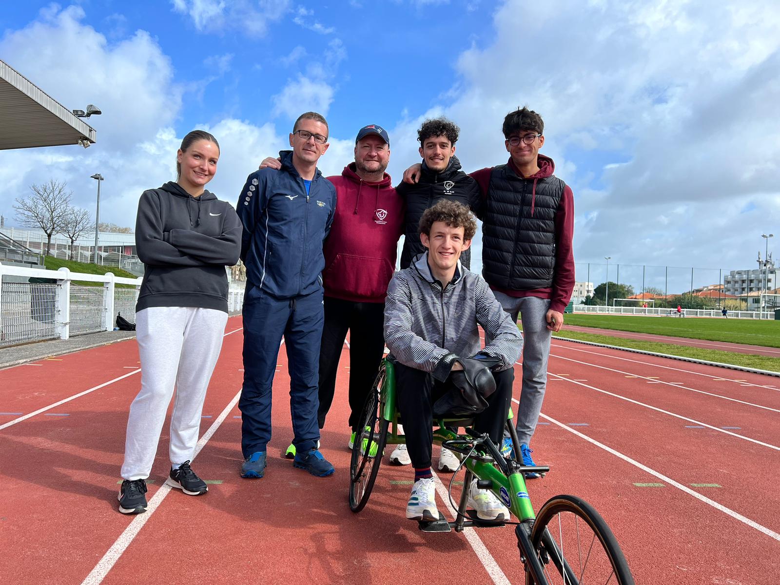 découverte handisport à Bordeaux Athlé