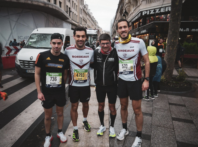 groupe dubus au marathon de Paris
