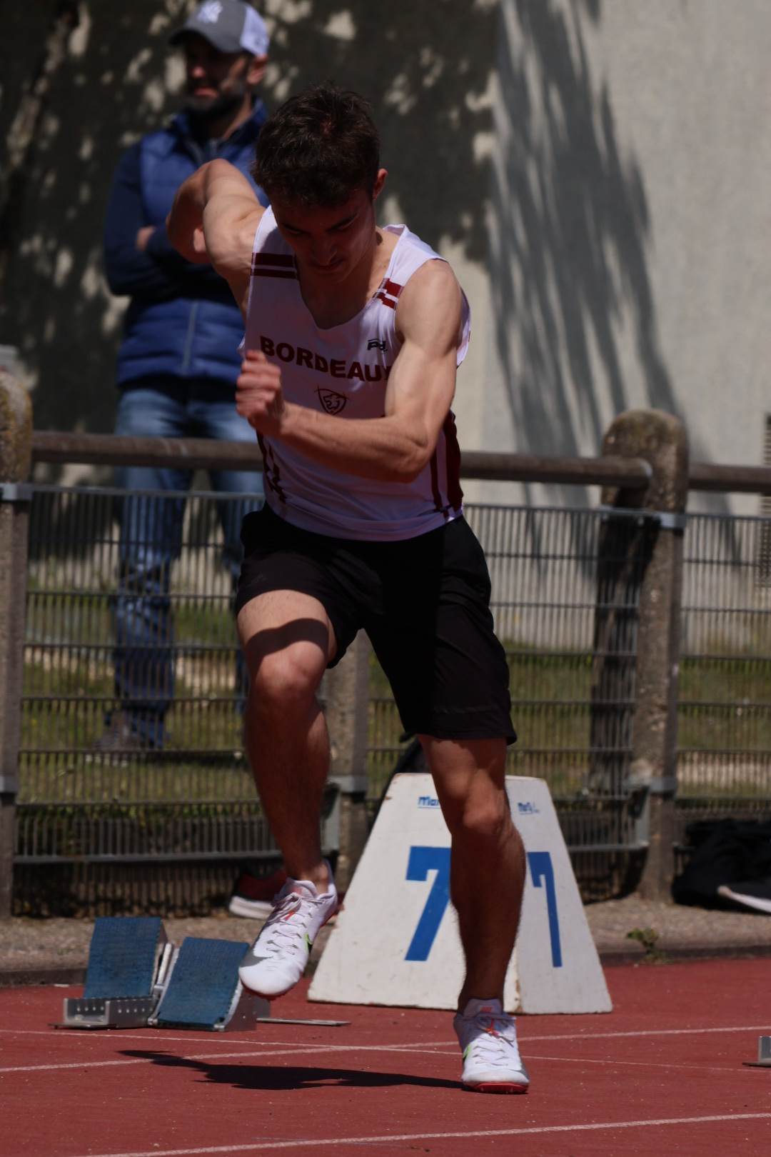 athlète bordeaux athlé au meeting 5M de mérignac