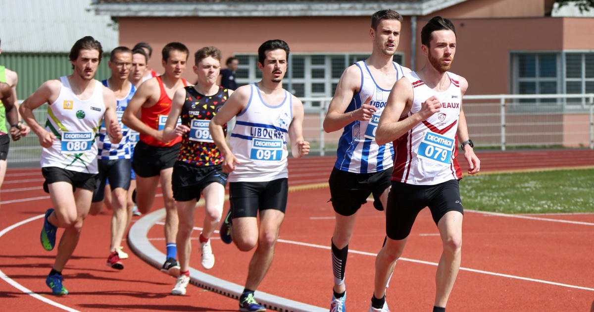 Erwan CARIOU sur 1500m à Pessac