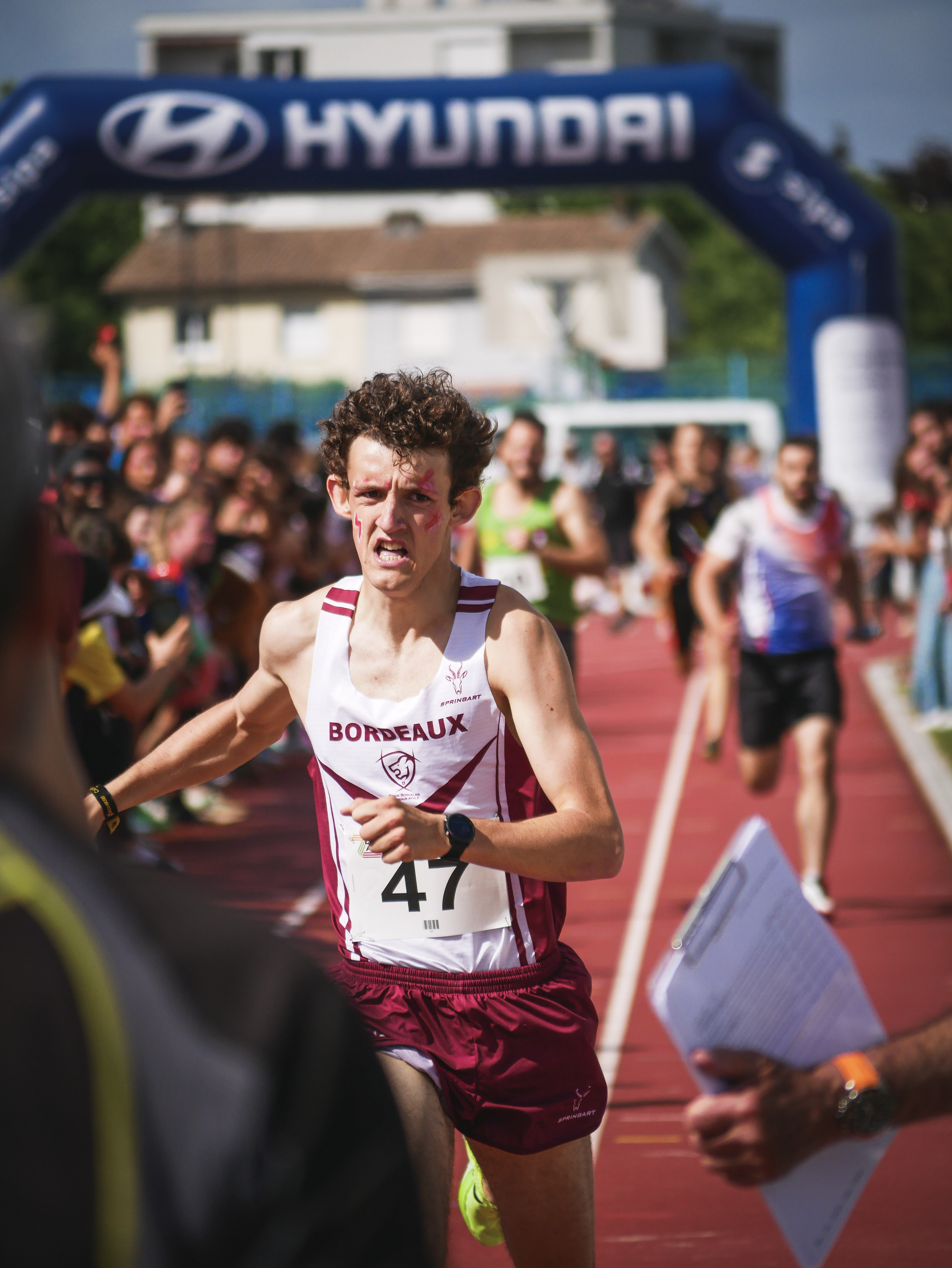 athlètes Bordeaux Athlé interclubs 2023