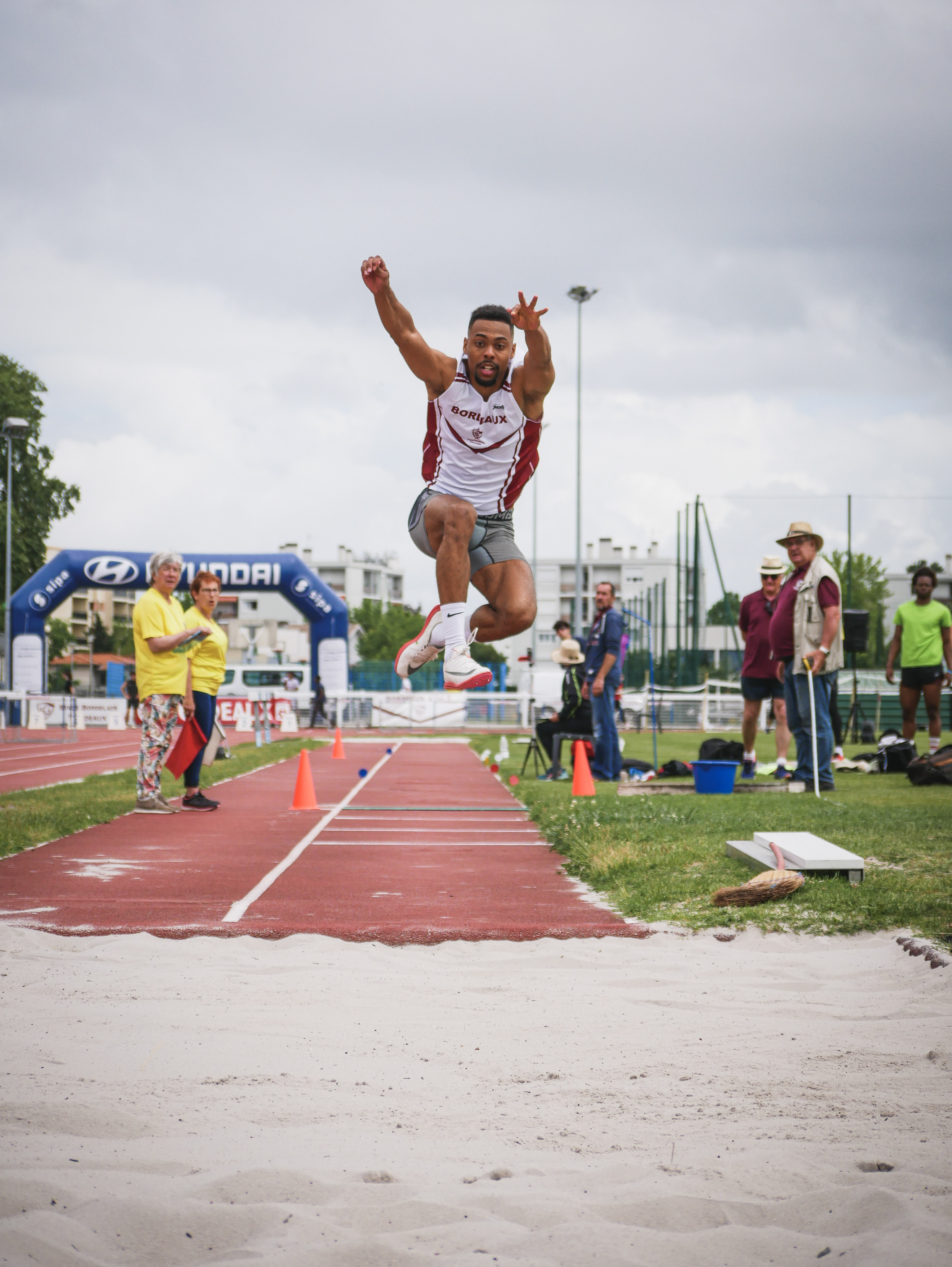 athlètes Bordeaux Athlé interclubs 2023