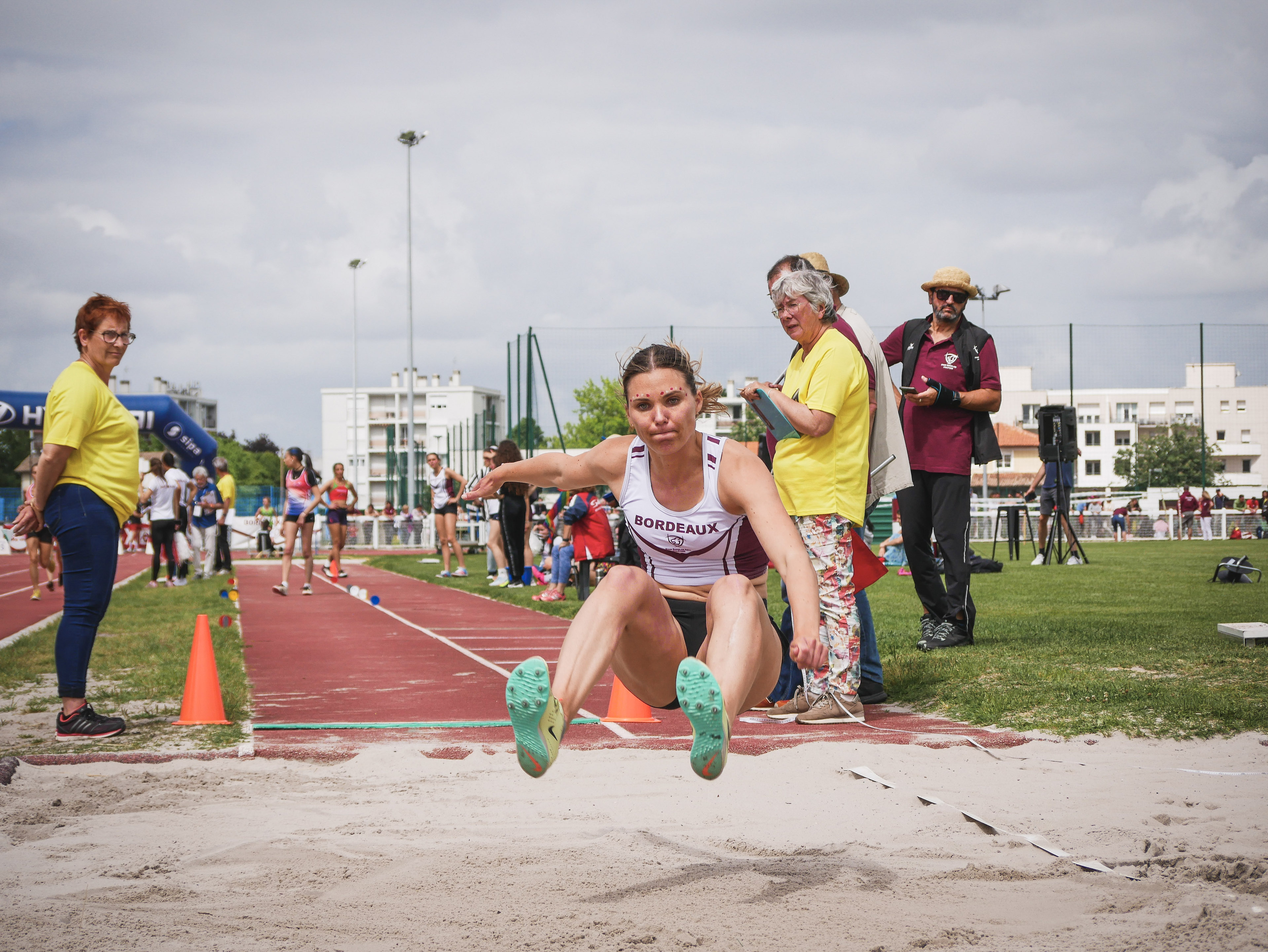 athlètes Bordeaux Athlé interclubs 2023