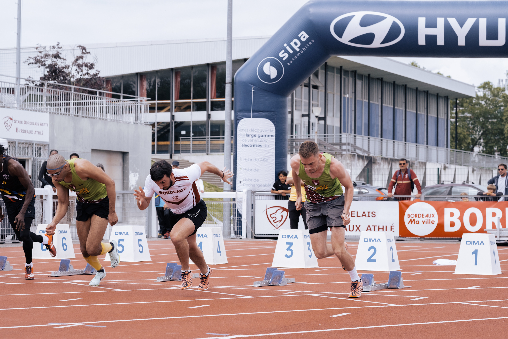 athlètes Bordeaux Athlé interclubs 2023