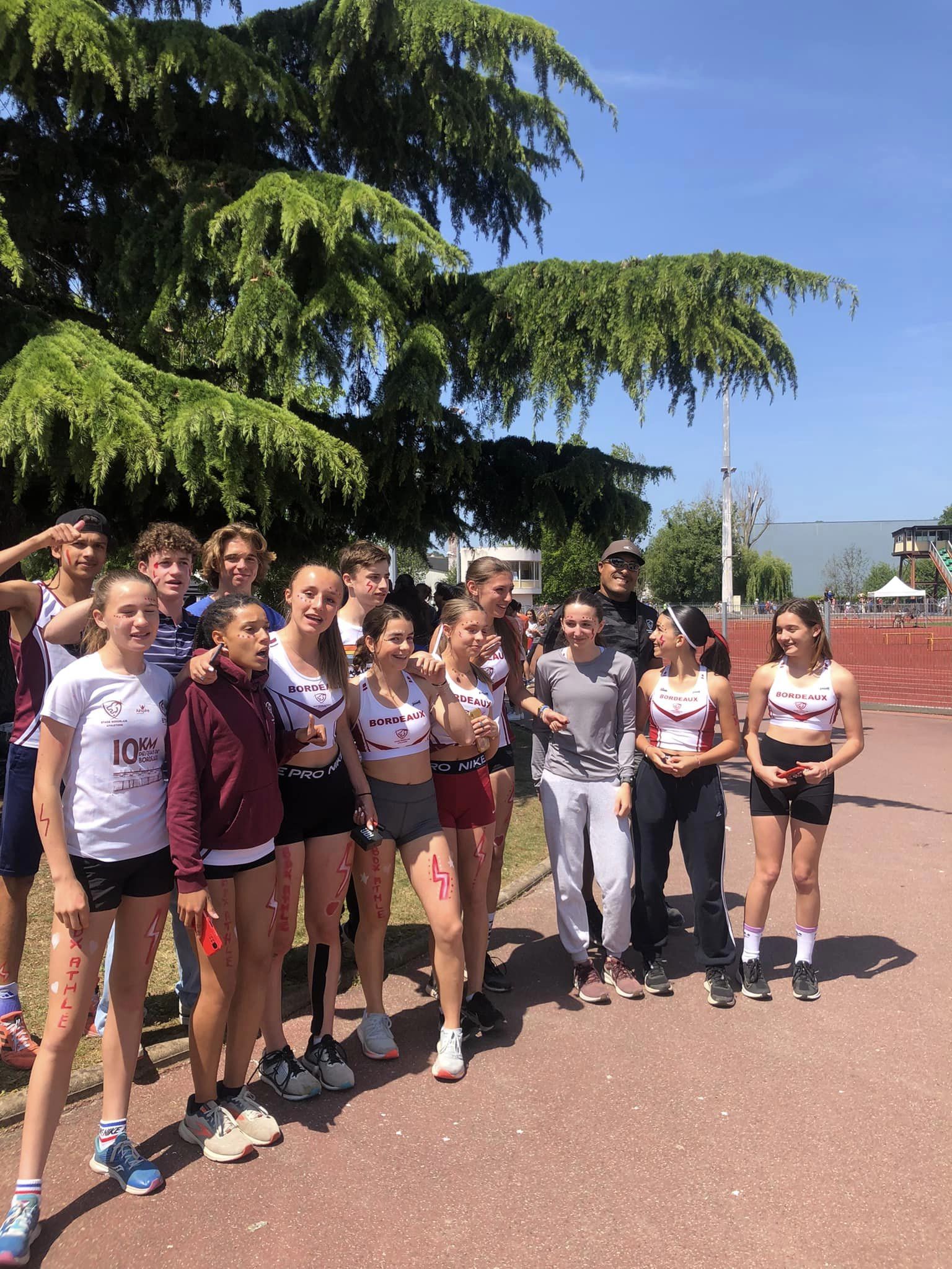 Bordeaux Athlé au challenge national equip'athlé minimes