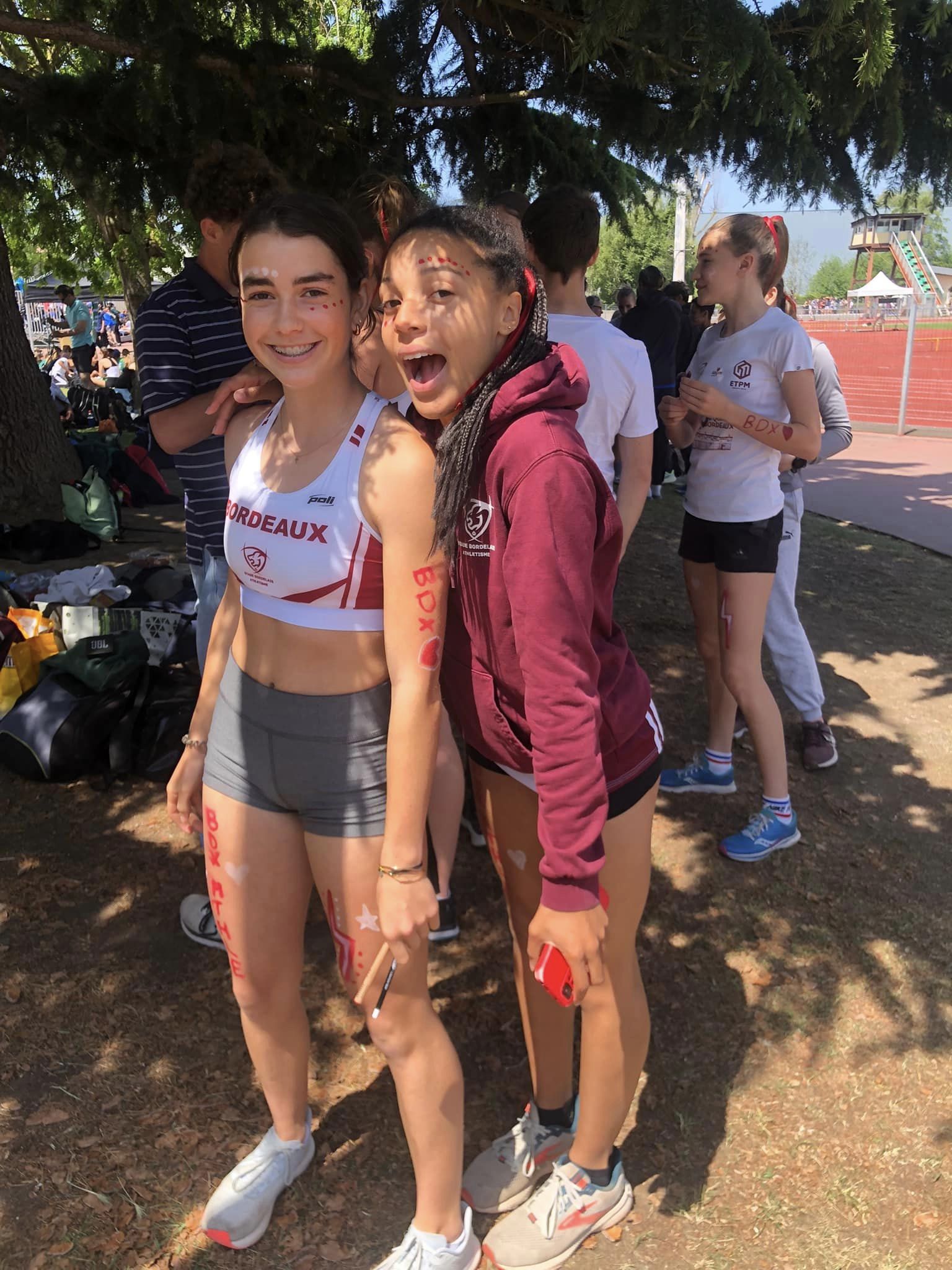 Bordeaux Athlé au challenge national equip'athlé minimes