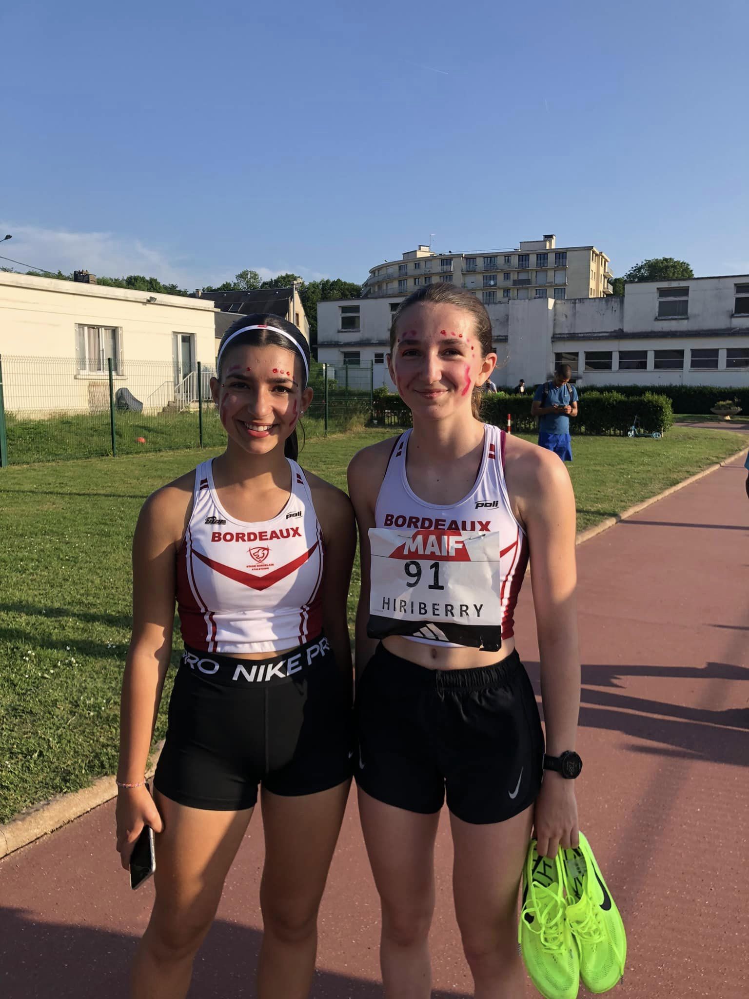 Bordeaux Athlé au challenge national equip'athlé minimes