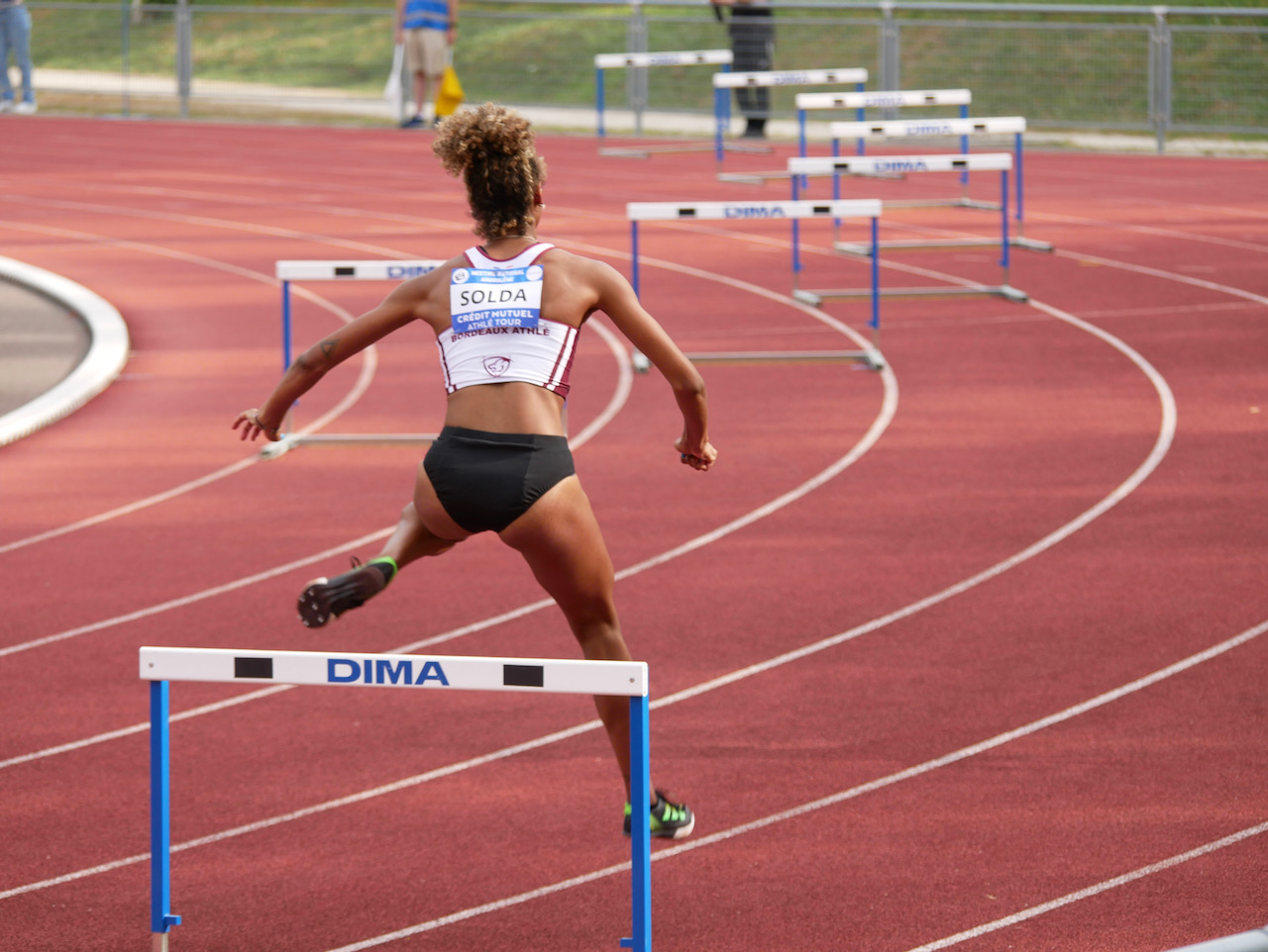 Elgone SOLDA sur 400m Haies
