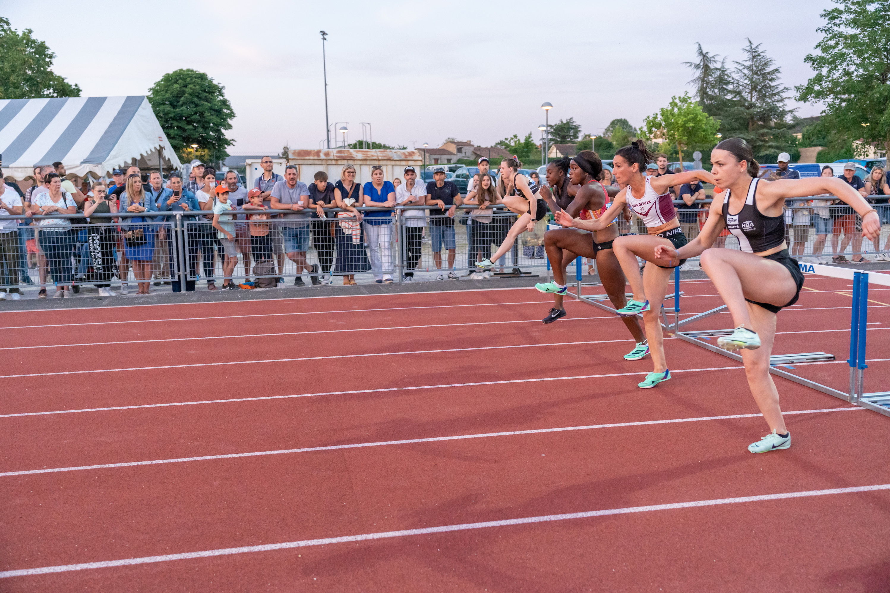 Pauline LABARBE sur 100m Haies