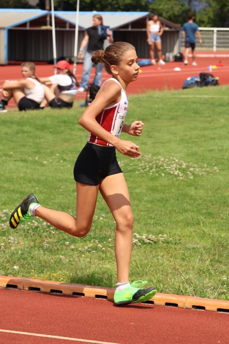 athlètes U14 du Stade Bodelais Athlétisme aux championnats de Gironde