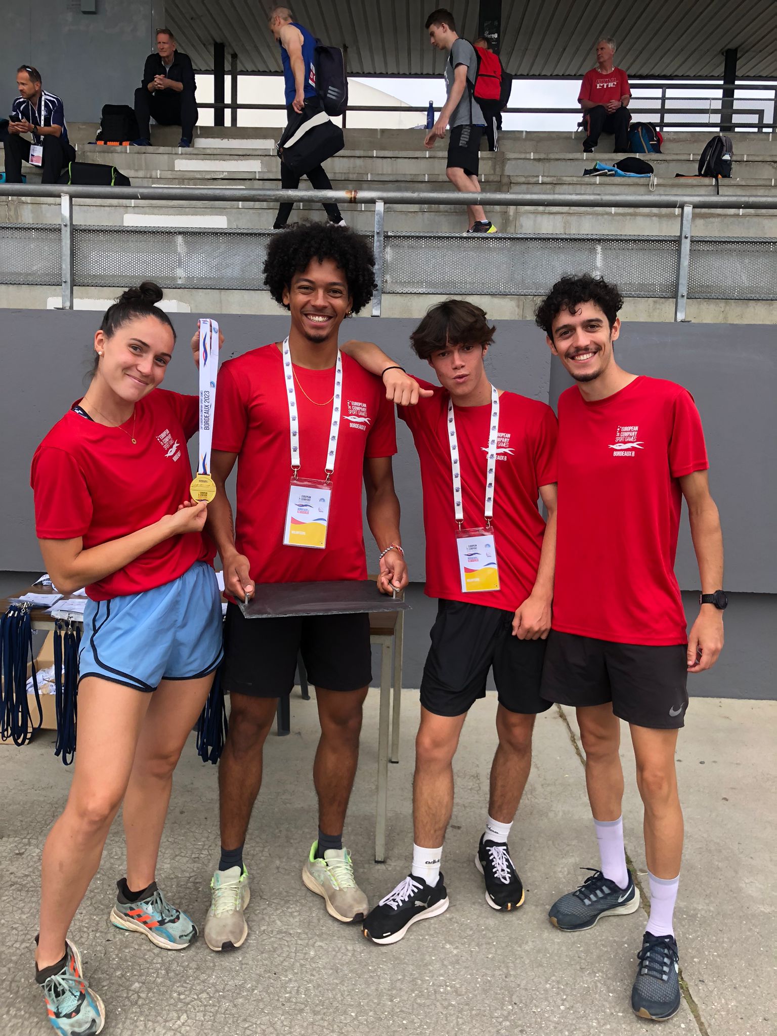 jeux européens du sport en entreprise à Bordeaux