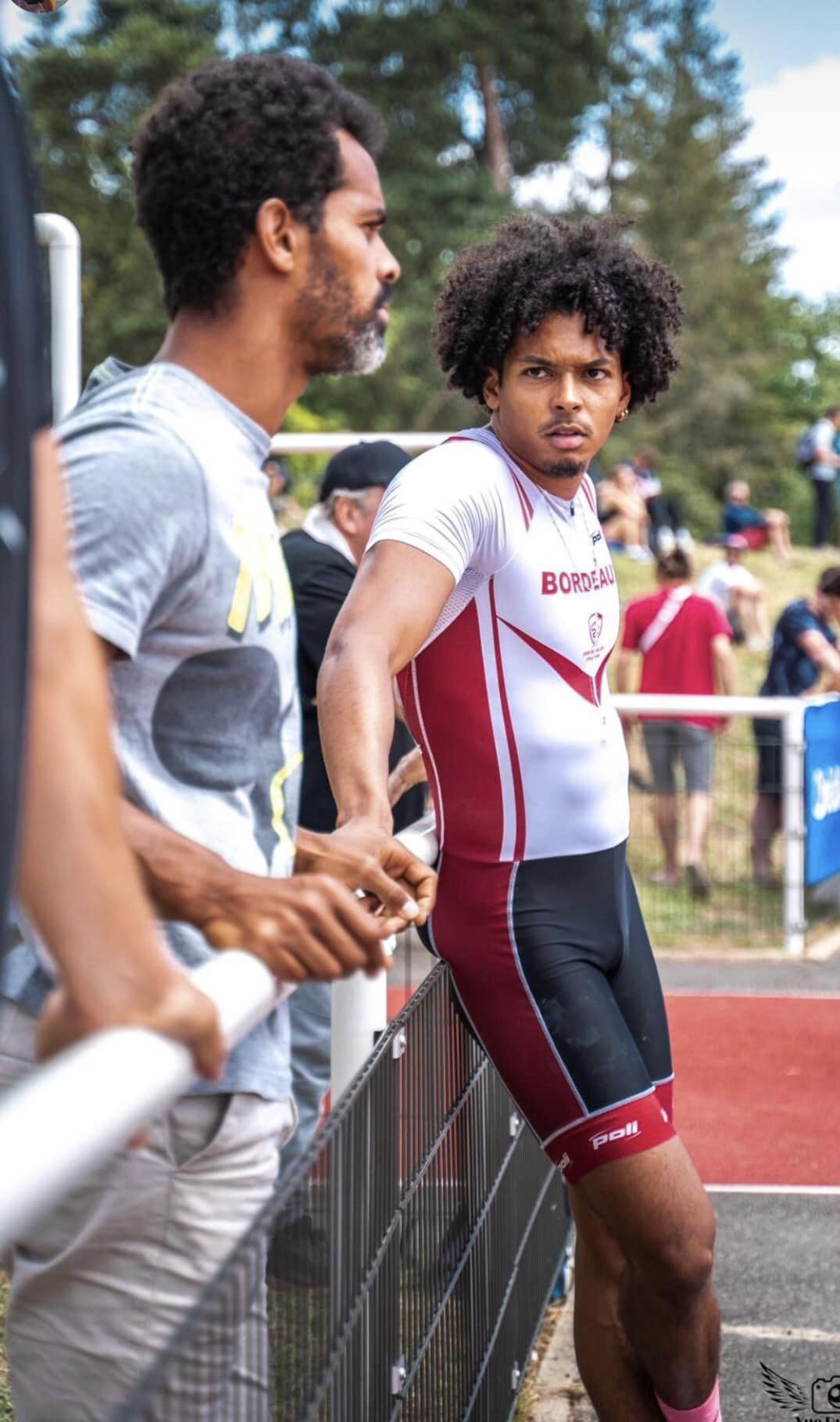 athlète du Stade Bodelais Athlétisme aux championnats de France Espoirs
