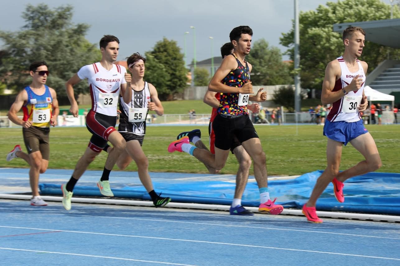 athlète du Stade Bordelais Athlétisme au Championnats Régionaux