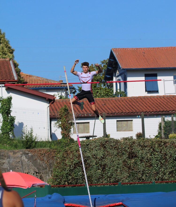 athlète du Stade Bordelais Athlétisme à Saint-Jean-de-Luz