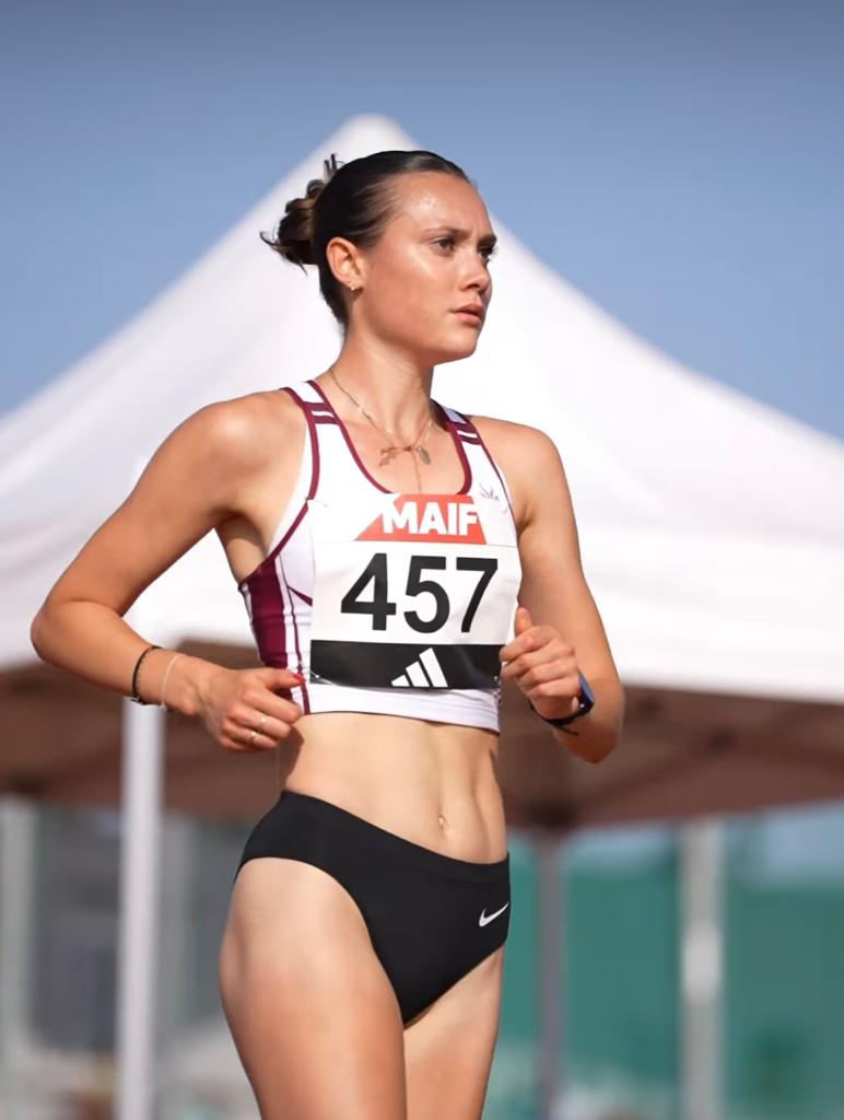 athlète du Stade Bordelais Athlétisme aux Championnats de France Cadets/Juniors