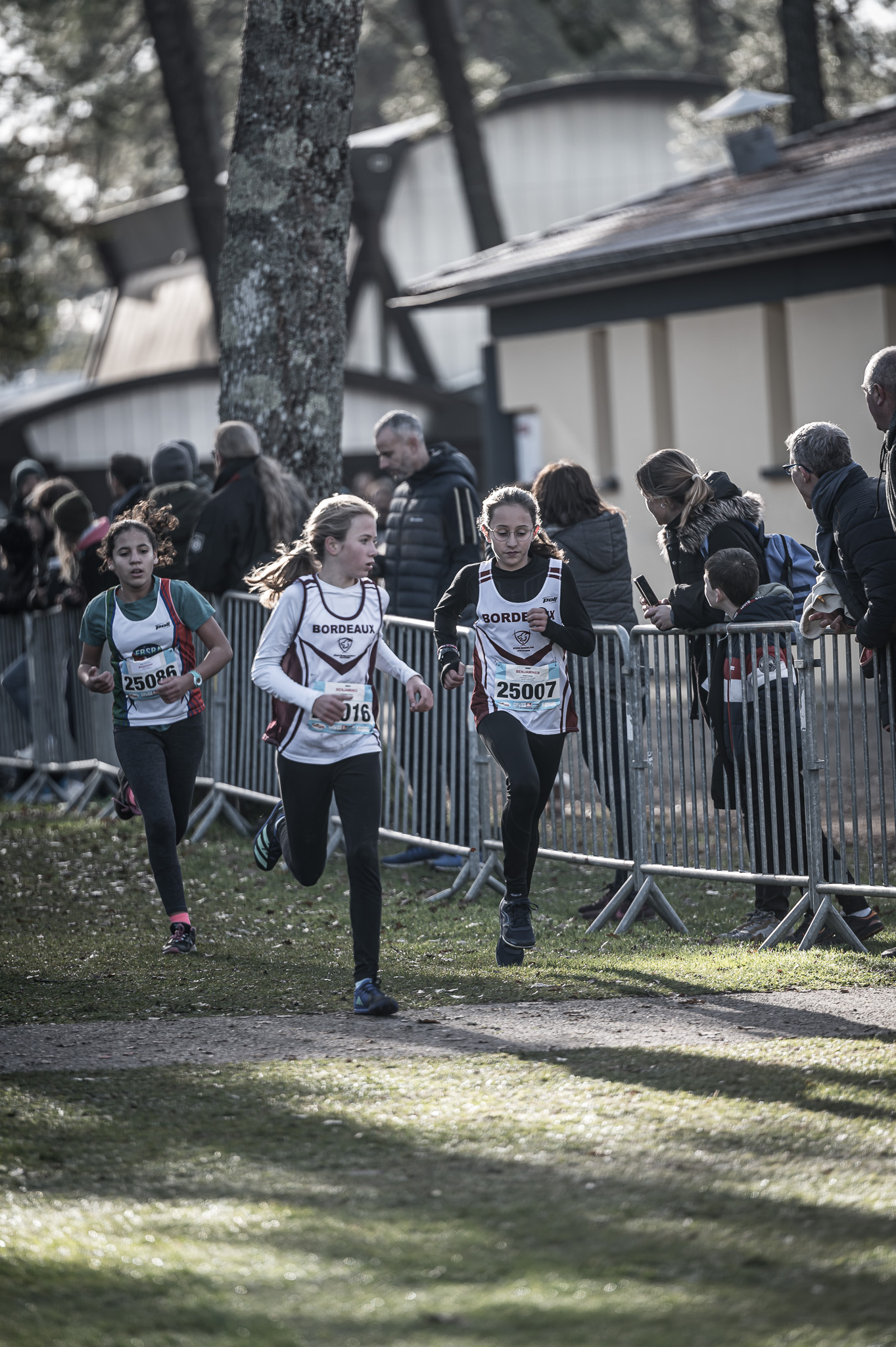 athlète du stade bordelais athlétisme au cross de gujan