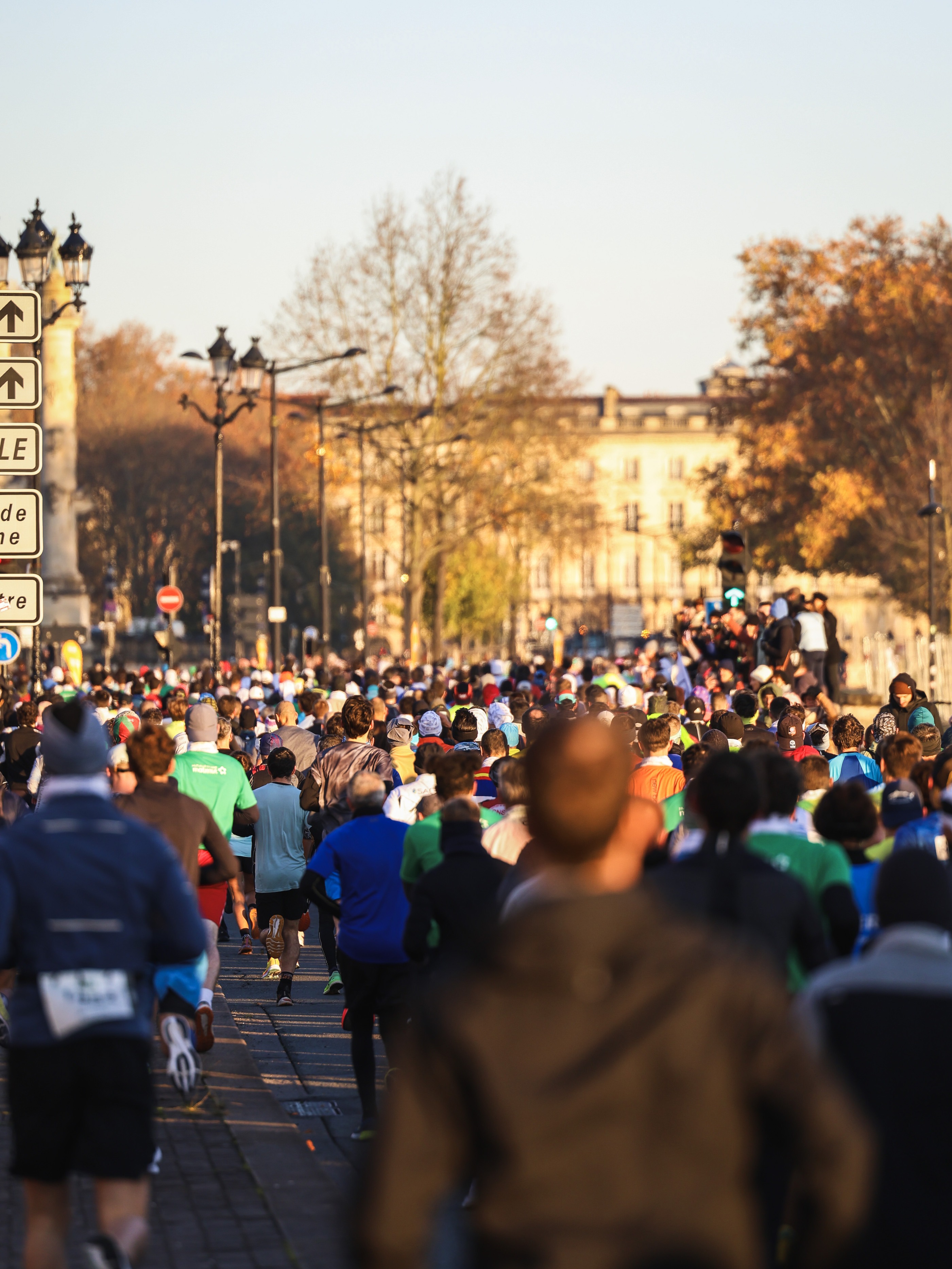 coureurs du semi-marathon de Bordeaux