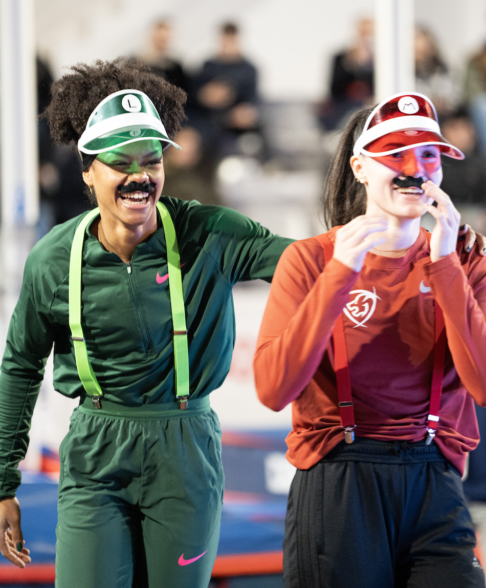 Athlètes du Stade Bordelais Athlétisme dans le thème du Starperche 2024