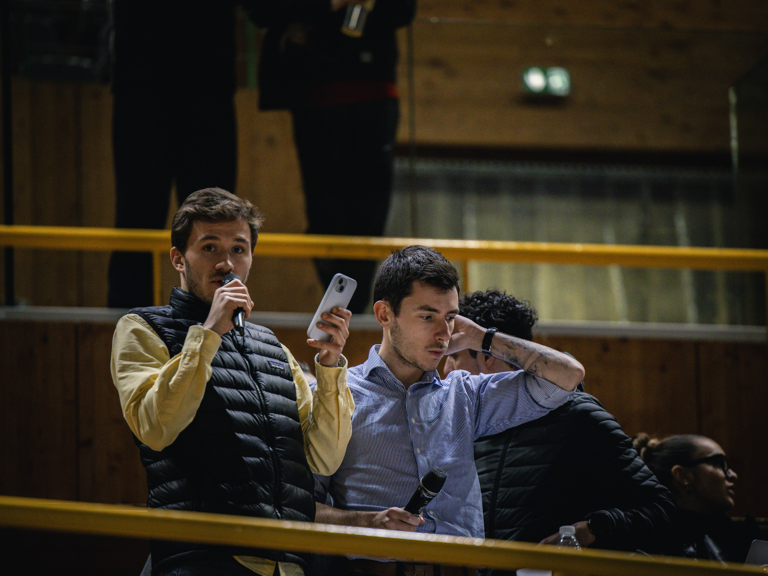 Speakers du meeting indoor du Stade Bordelais Athlétisme