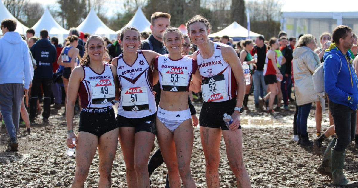 le Stade Bordelais Athlétisme présent aux championnats de France de cross 2024
