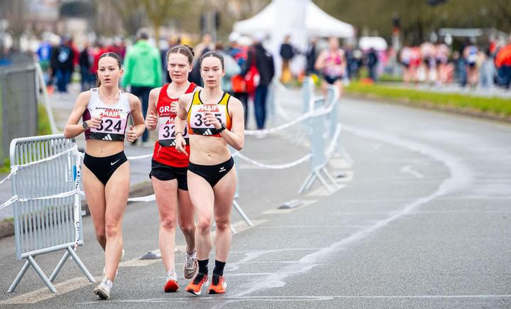 Liv MASSON aux championnats de France espoir sur 20 kilomètres marche