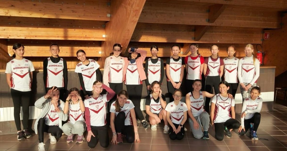 Équipes féminines de cross du Stade Bordelais Athlétisme